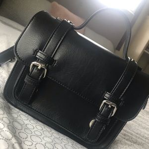 Black crossbody bag